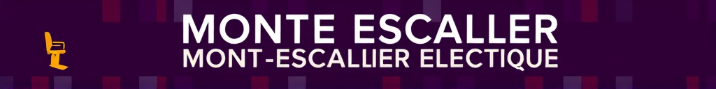Monte Escalier Electrique